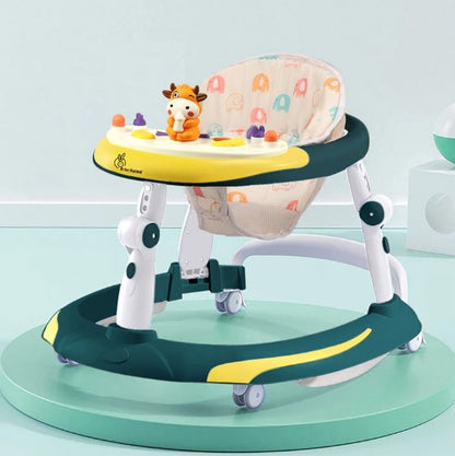 R For Rabbit - Little Feet Plus Walker - Green Yellow