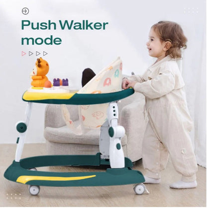 R For Rabbit - Little Feet Plus Walker - Green Yellow
