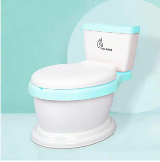 R For Rabbit - Little Grownup  Potty Seat  - White Green
