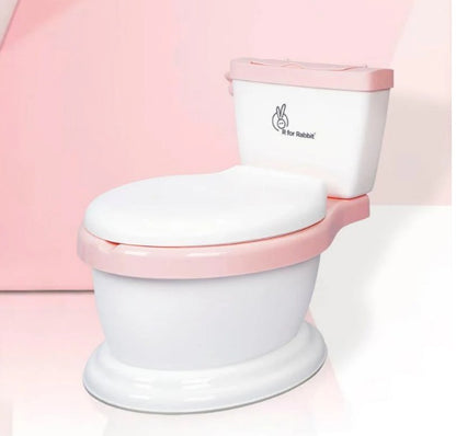 R For Rabbit - Little Grownup Potty Seat  - White Pink