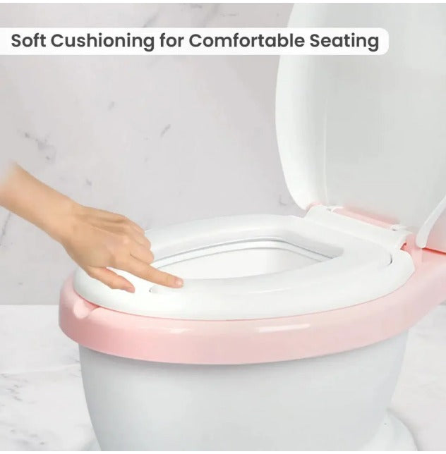 R For Rabbit - Little Grownup Potty Seat  - White Pink
