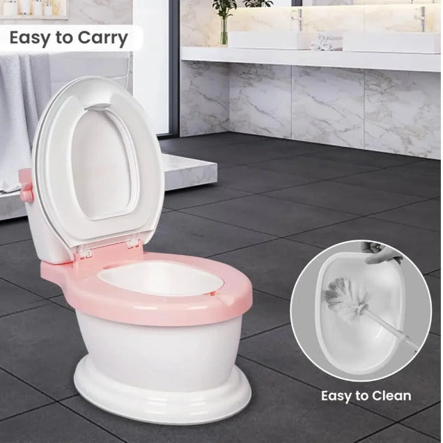 R For Rabbit - Little Grownup Potty Seat  - White Pink