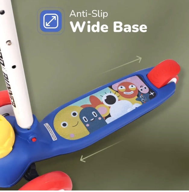 R For Rabbit - Road Runner Ryder  ACE Scooter - Blue Red