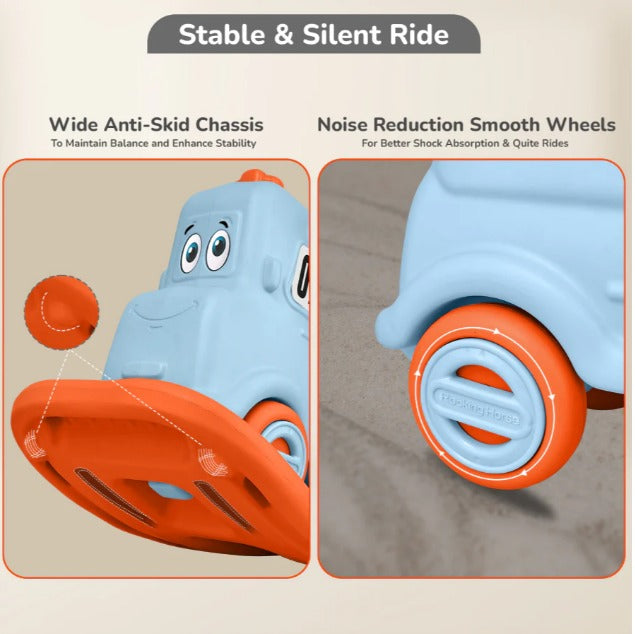 R For Rabbit - Rock N Ride - Blue Orange