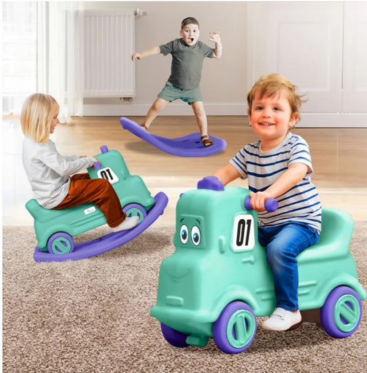 R For Rabbit - Rock N Ride - Green Purple