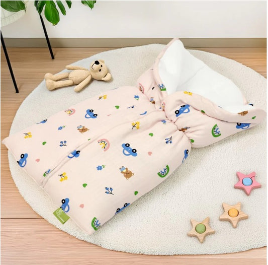 R For Rabbit - Snuggy Bliss Bedding  - Teddy Pink