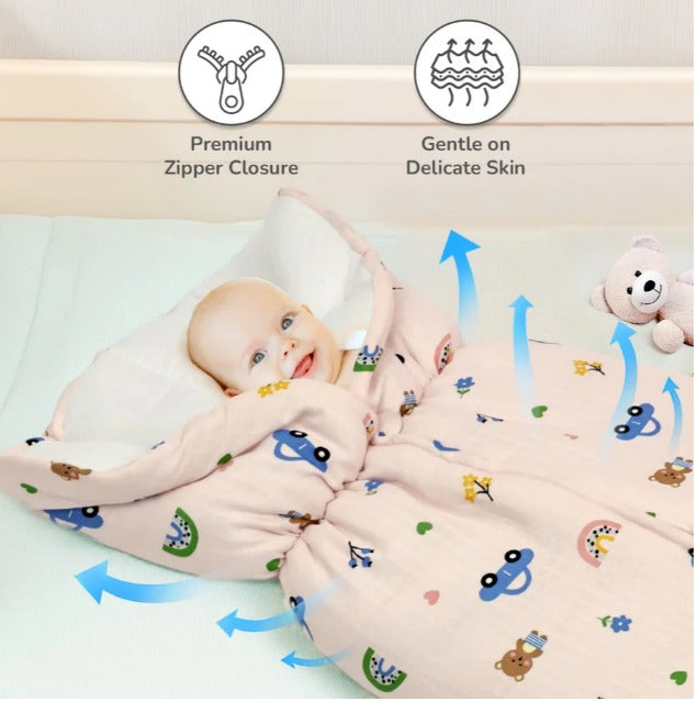 R For Rabbit - Snuggy Bliss Bedding  - Teddy Pink