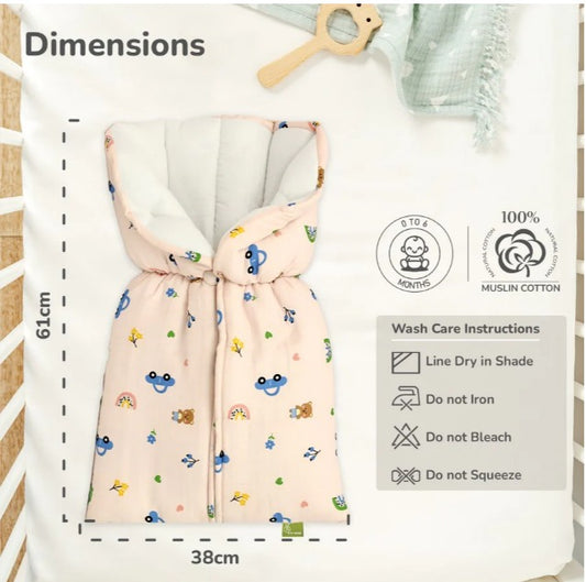 R For Rabbit - Snuggy Bliss Bedding  - Teddy Pink