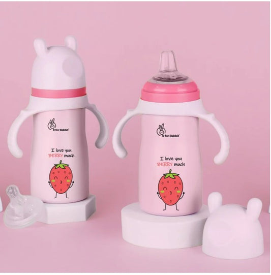 R For Rabbit - Steebo Fusion Spout Cup - Pink