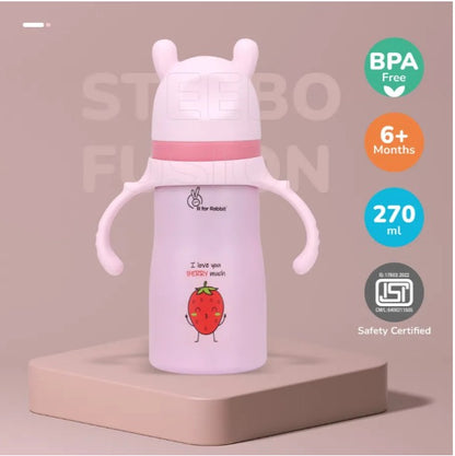 R For Rabbit - Steebo Fusion Spout Cup - Pink