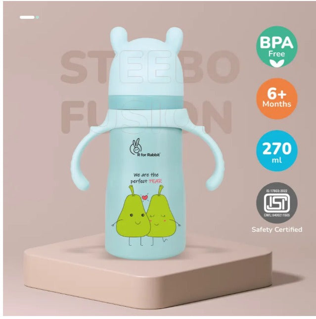 R For Rabbit - Steebo Fusion Spout Cup - Lake Blue