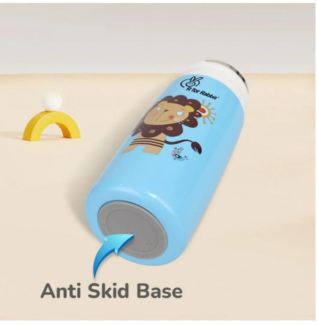 R For Rabbit - Steebo Safari Sippy Water Bottle - Blue Lion