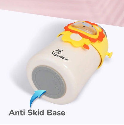 R For Rabbit - Steebo Zoobie Sippy Water Bottle - Yellow Lion