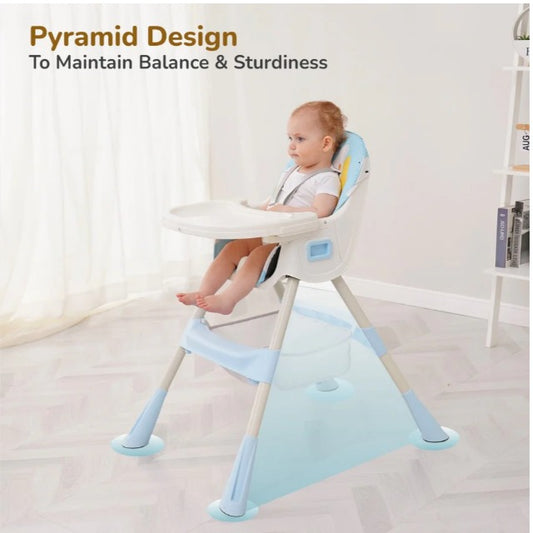 R for Rabbit - Sugar Doodle  Plus - High Chair - Lake Blue