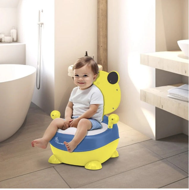 R For Rabbit - Tiny Tots Panda Potty Seat - Yellow Blue