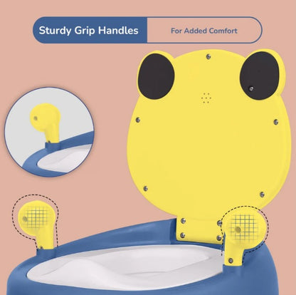R For Rabbit - Tiny Tots Panda Potty Seat - Yellow Blue