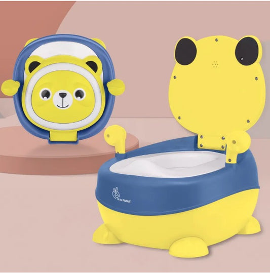 R For Rabbit - Tiny Tots Panda Potty Seat - Yellow Blue
