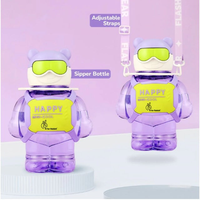 R For Rabbit - Tritan Astro Sippy Water Bottle - Purple