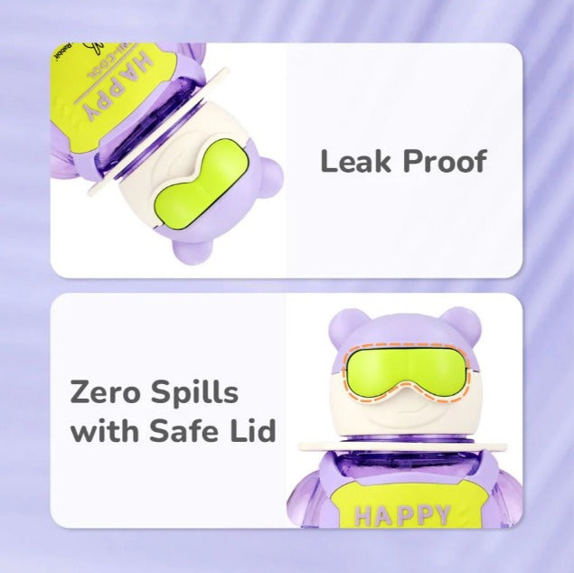 R For Rabbit - Tritan Astro Sippy Water Bottle - Purple