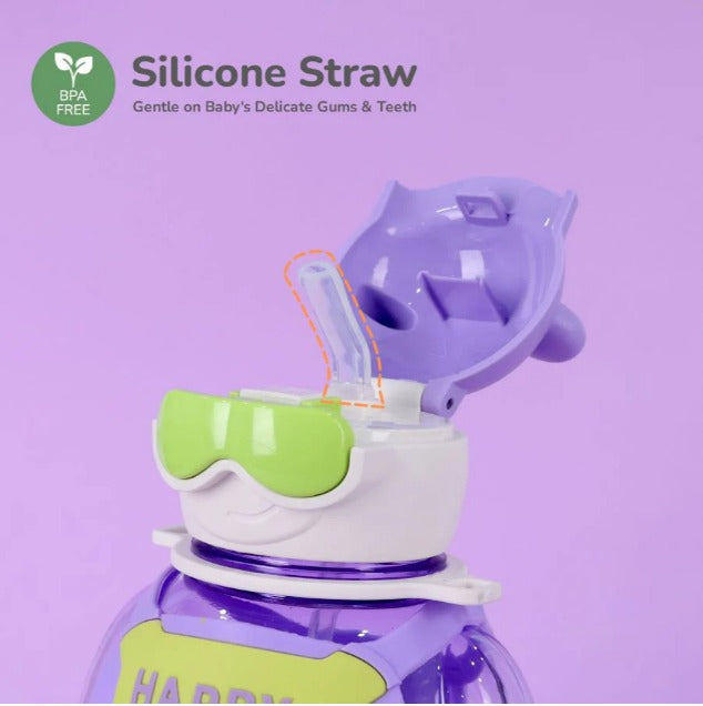 R For Rabbit - Tritan Astro Sippy Water Bottle - Purple