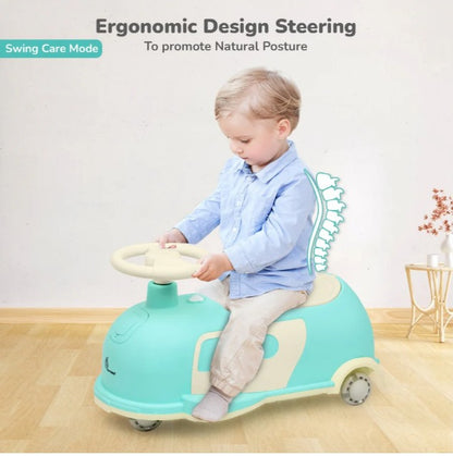 R for Rabbit -Iya Iya Caravan - Swing car - Green Beige