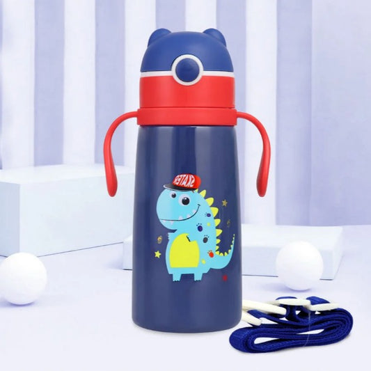 R For Rabbit -Steebo Safari Sippy Water Bottle - Blue Lion