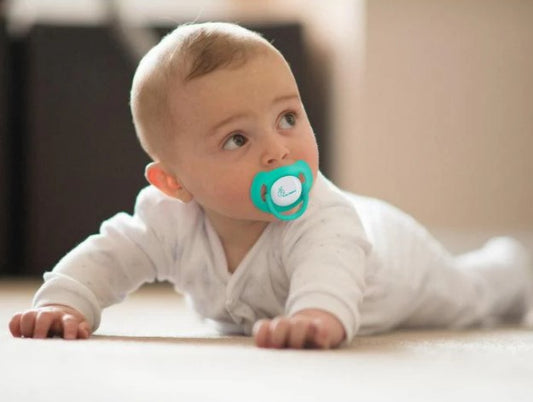 R for Rabbit - Apple Pacifier-L - Pacifier - Pink