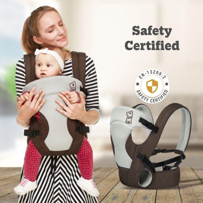 R for Rabbit - New Cuddle Snuggle - Baby Carrier - Brown Grey