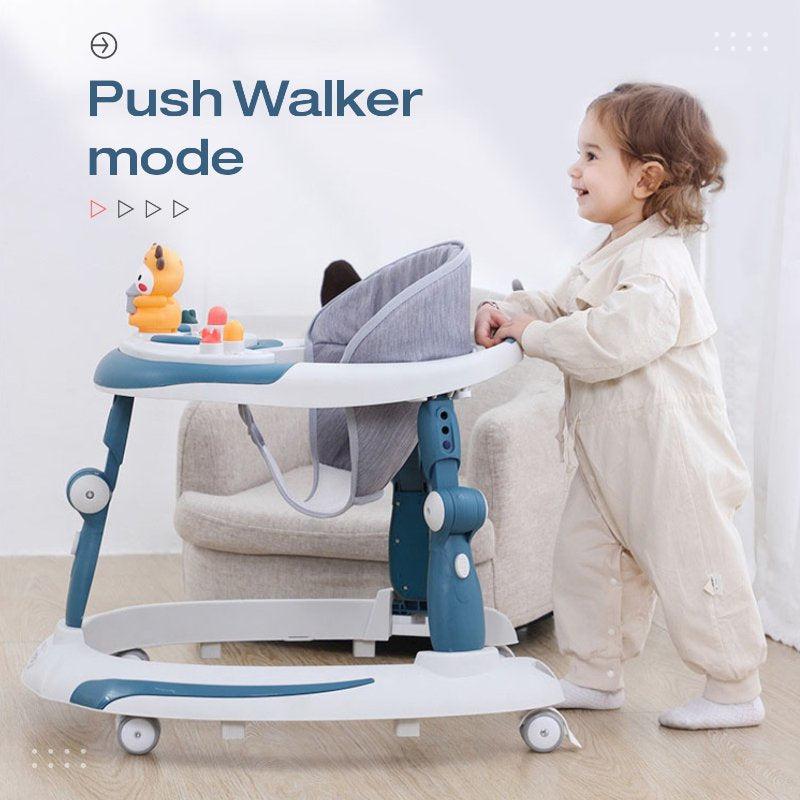 R for Rabbit - Little Feet Plus - Baby Walker - Blue