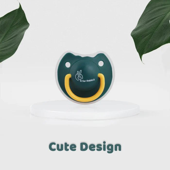 R for Rabbit - Apple Pacifier-M - Pacifier - Green