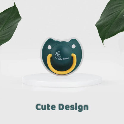 R for Rabbit - Apple Pacifier-M - Pacifier - Green